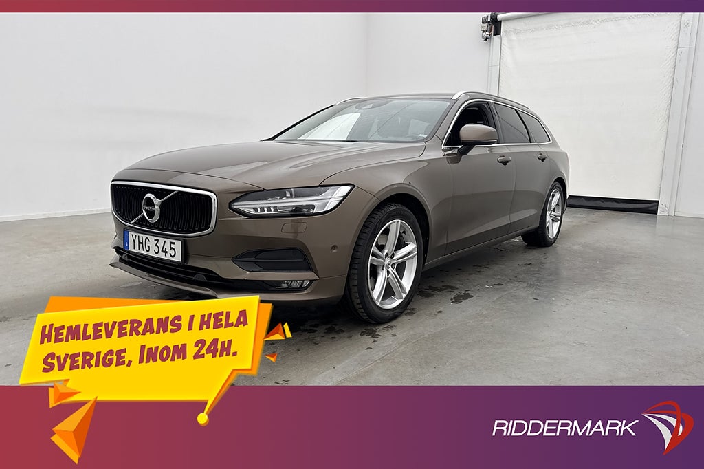 Volvo V90 D4 Momentum VOC Värmare Dragkrok Sensorer Navi