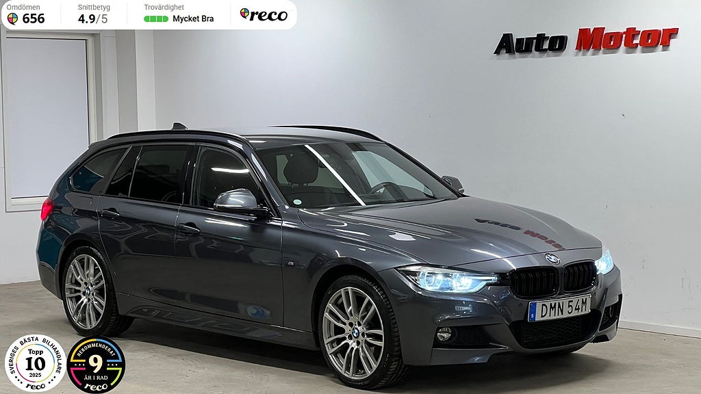 BMW 320 d M-sport xDrive Touring 190hk Drag/Cockpit/LED