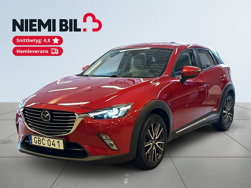 Mazda CX-3 2.0 AWD SKYACTIVE SoV-däck/Kamera/P-sens/
