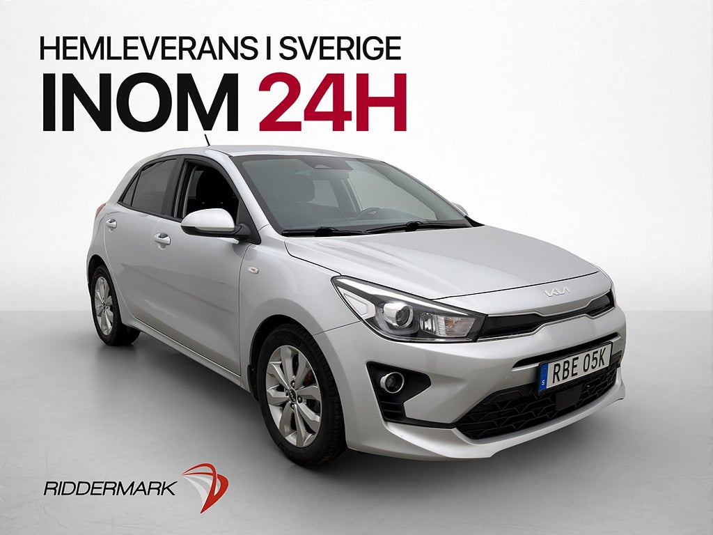 Kia Rio 1.0 100hk Advance Kamera Rattvärme Farthållare