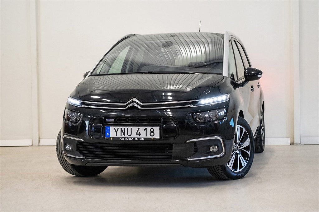 Citroën Grand C4 Picasso Grand 1.2 e-THP 7-sits B-kamera Navi 130hk