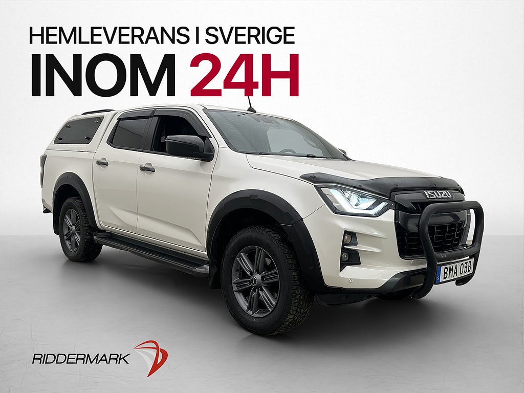 Isuzu D-Max XRX 1.9 CNG 4WD Värm Drag Diff Skinn Kåpa Moms