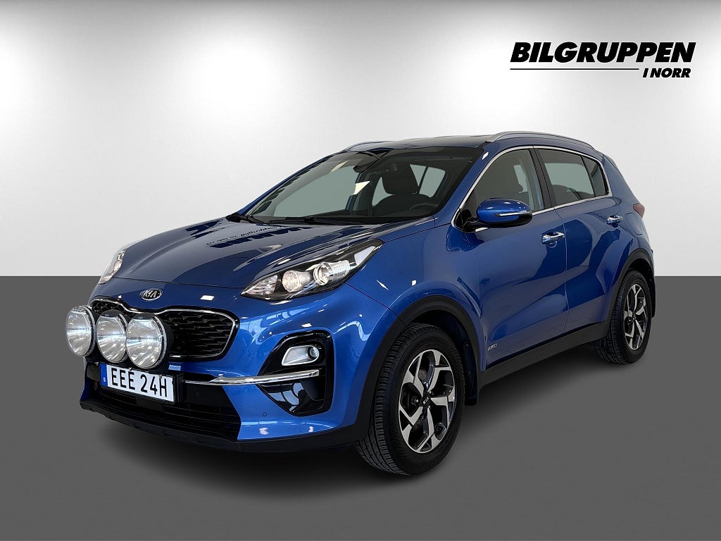 Kia Sportage 1,6 T-GDI AWD  (V-Hjul/M-Värmare) 