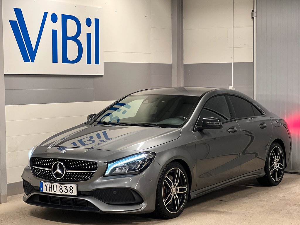 Mercedes-Benz CLA 220d 4MATIC 7G AMG Sport VÄRMARE/HK/KAMERA