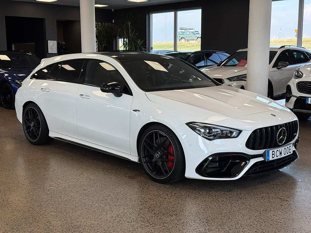 Mercedes-Benz CLA45 CLA 45 S Shooting Brake / NYBILSGARANTI / SE SPEC!