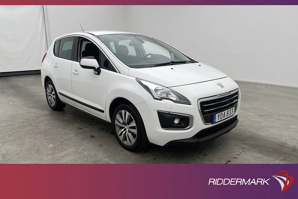 Peugeot 3008 1.2 e-THP 130hk En-brukare Bluetooth Dragkrok