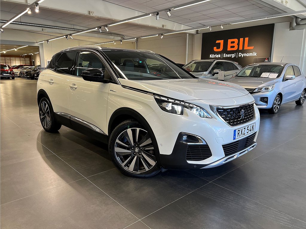 Peugeot 3008 PHEV GT 1.6+13.2kWh 300hk AWD Aut - BACKKAMERA