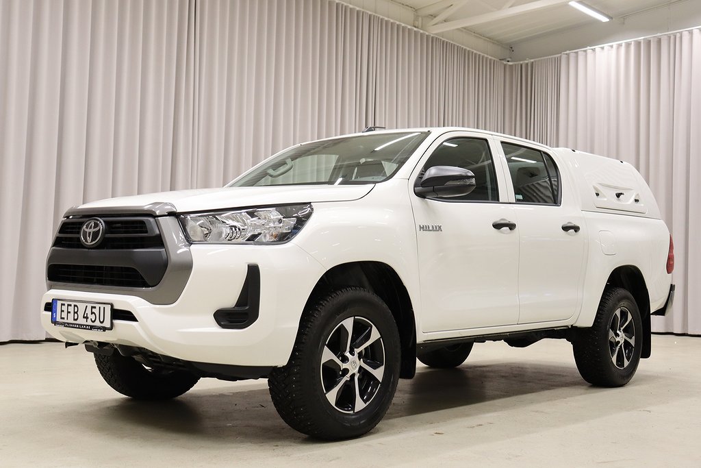 Toyota Hilux AWD 150HK Dubbelhytt Drag Kåpa Ny bil Leasebar