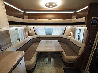 Husvagn, 1-axl Hobby 560 LU Prestige 20 av 21