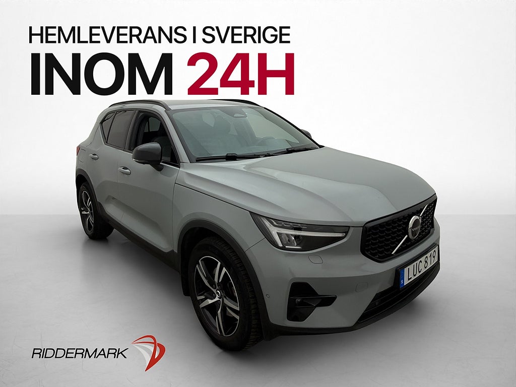 Volvo XC40 B3 Plus Dark 360° Kamera Drag Värmare 163hk