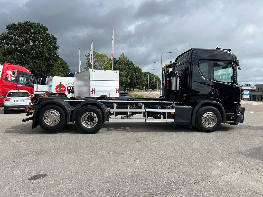 Scania G450 6x2*4 XT Lastväxlare, Fullt Plogutrustad