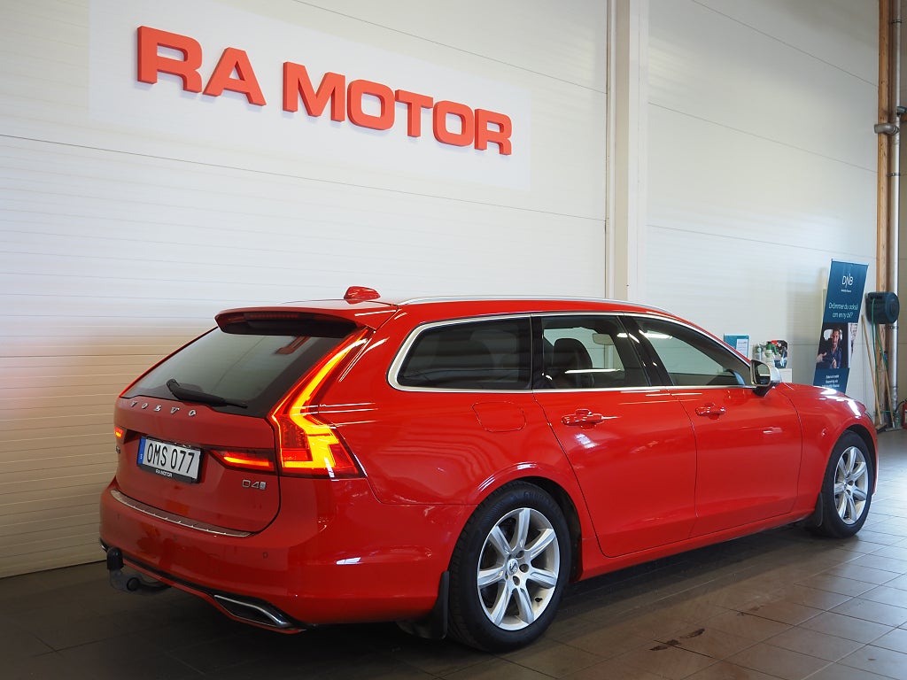 Volvo V90 D4 190hk Geartronic R-Design | Drag | D-värm | Navi | 2018