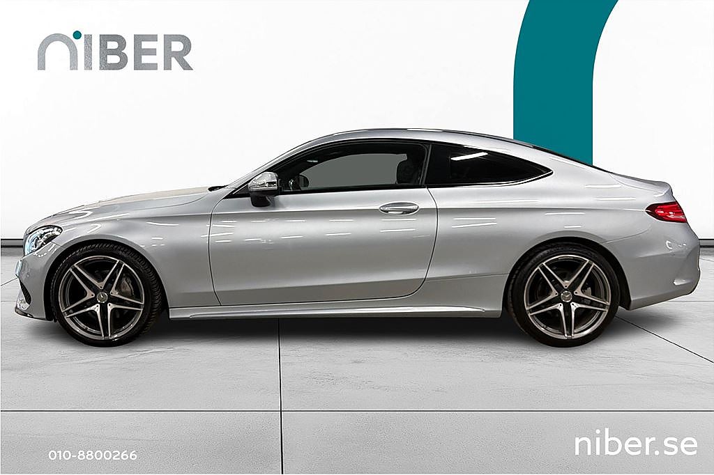 Mercedes-Benz C 220 d Coupé 9G, AMG, Värmare, Burmeister