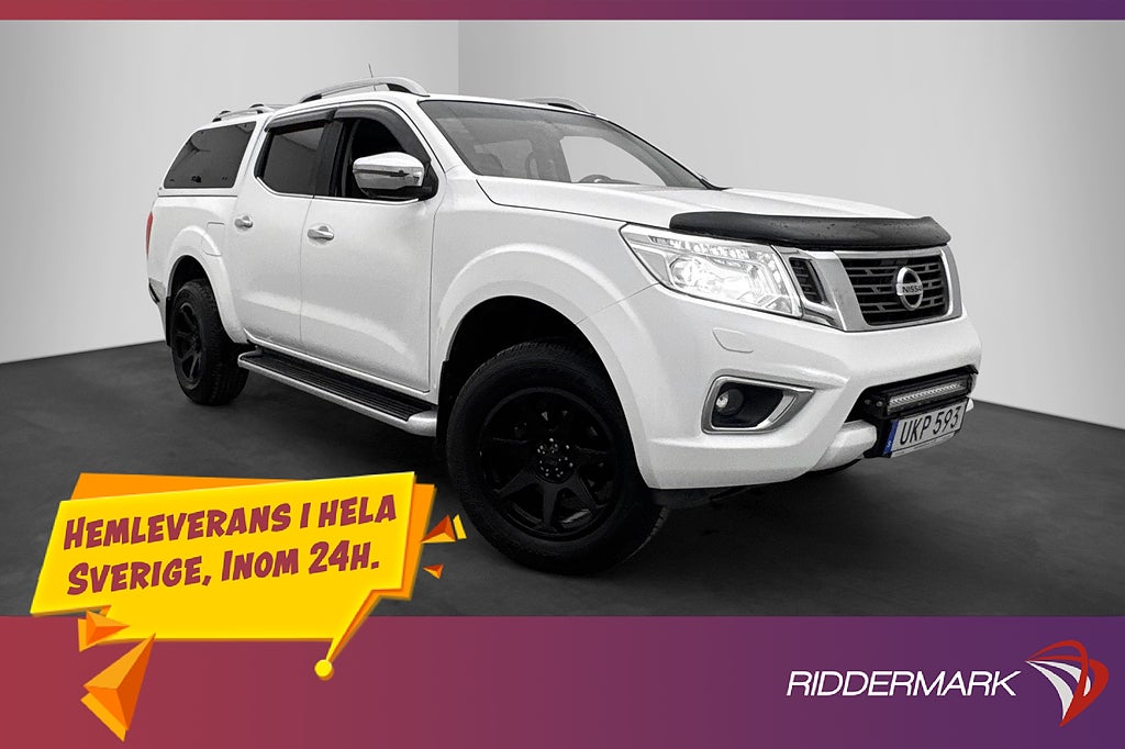 Nissan Navara Tekna 2.3dCi 4WD Värmare Drag Diff Skinn Kåpa
