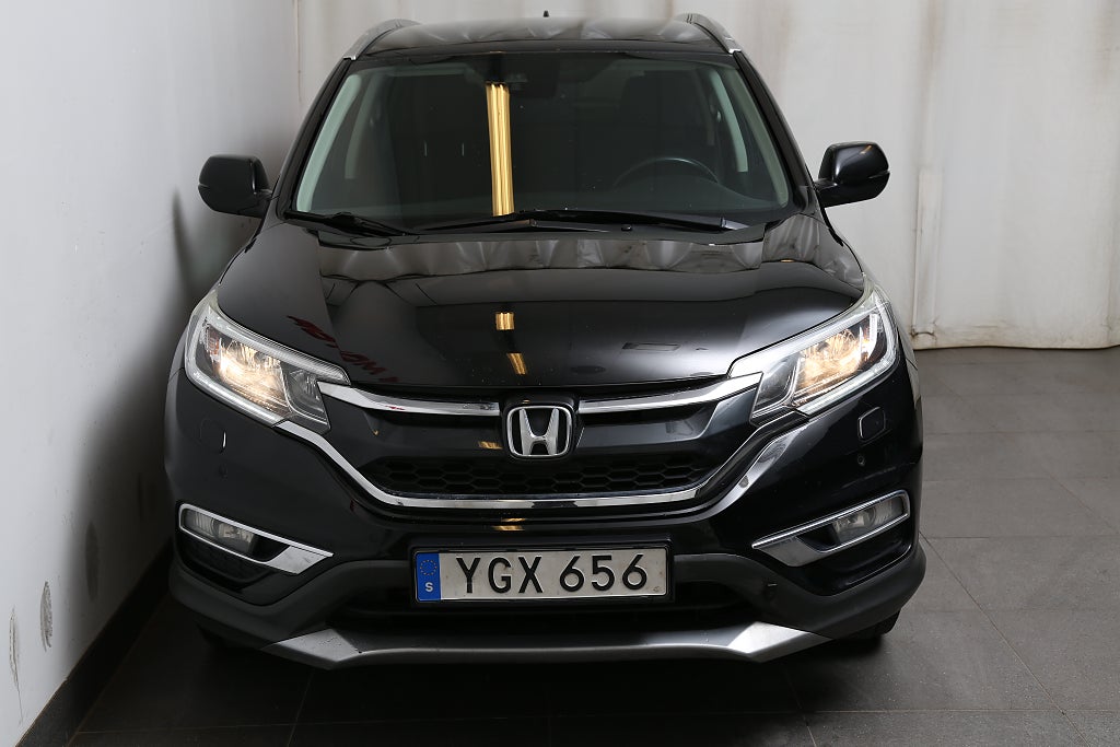 Honda CR-V 2,0 i-VTEC 155hk Elegance Plus AWD Aut Navi Motorv Drag 2016
