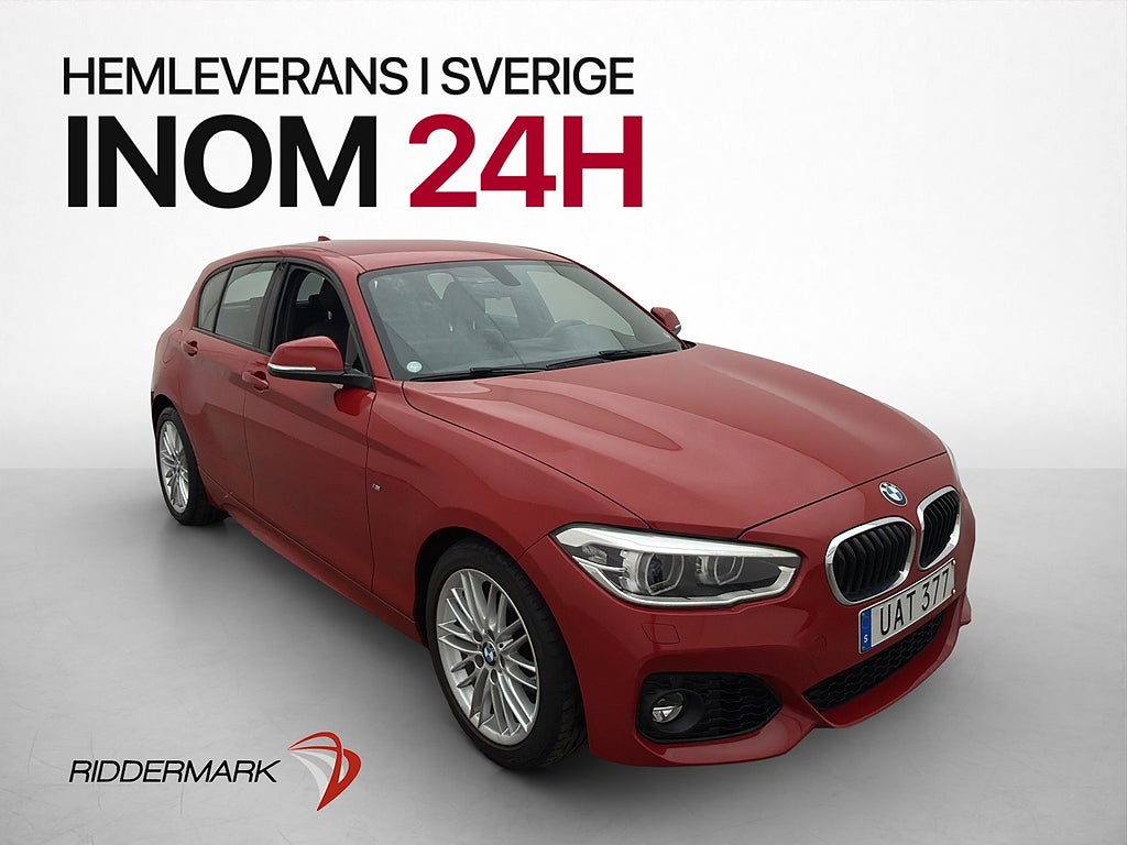BMW 118I M Sport 136hk Läderklädsel P-Sensorer 1-Brukare