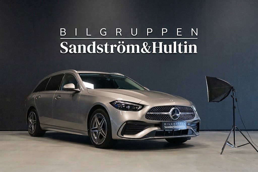 Mercedes-Benz C 300 T e AMG Line Premium / Drag / 1 brukare / Leasebar