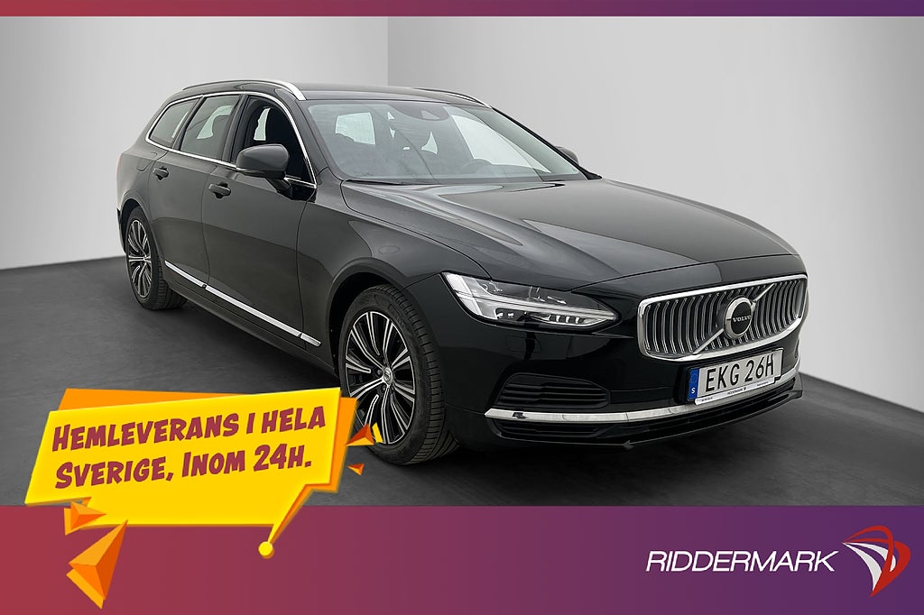 Volvo V90 T6 AWD 340hk Momentum VOC Värmare Dragkrok CarPlay