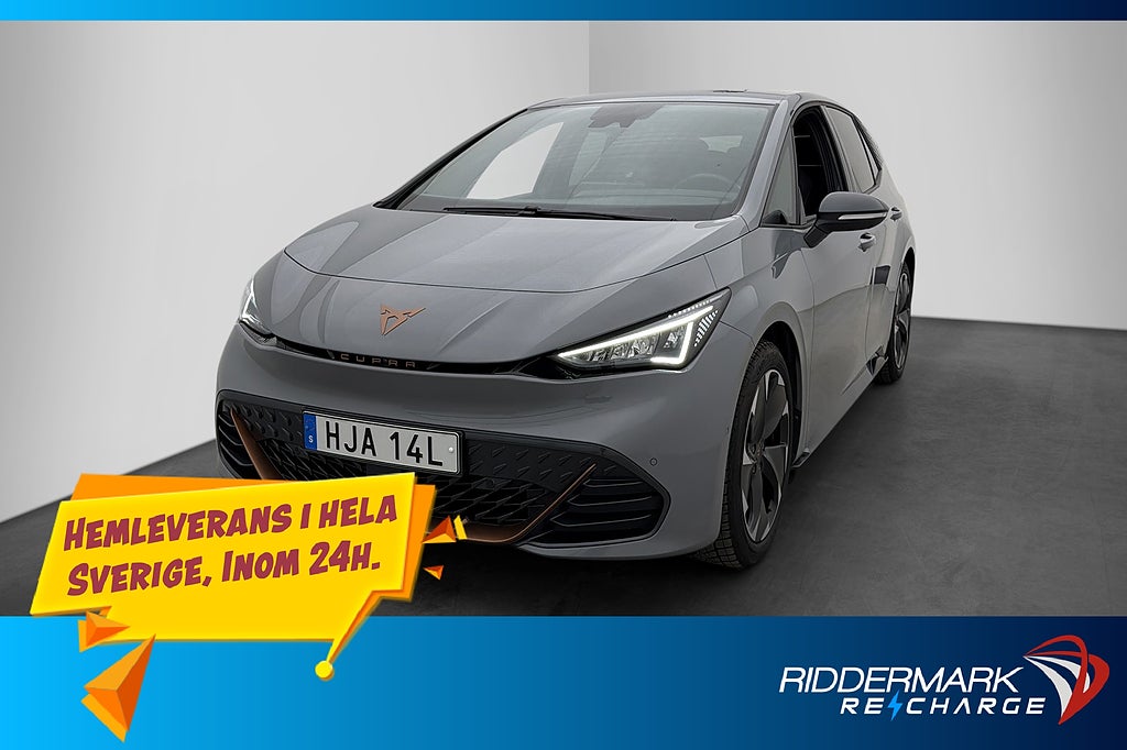 Cupra Born e-boost 77 231hk 360° kamera Navi CarPlay MOMS