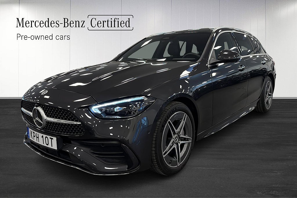 Mercedes-Benz C 300 de 4Matic AMG Drag Distronic Minnesstolar Rattvärme