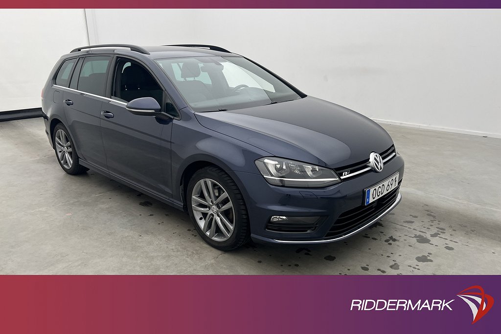 Volkswagen Golf SC 1.4 TSI 150hk R-Line CarPlay Kamera Drag