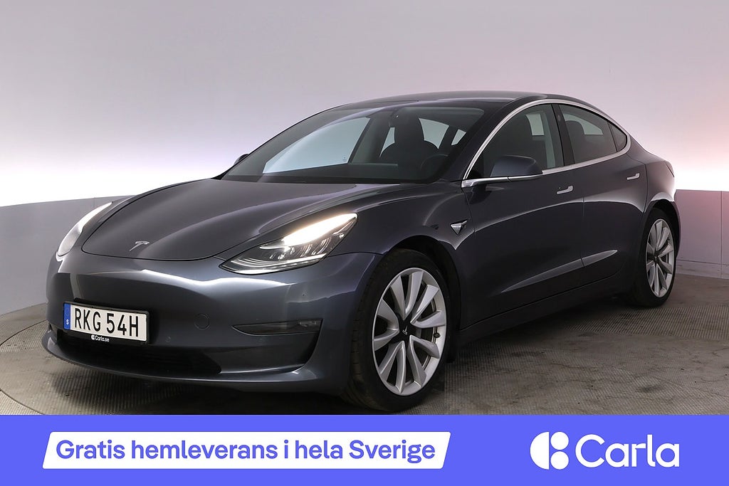 Tesla Model 3 Long Range AWD Autopilot 19" Pano