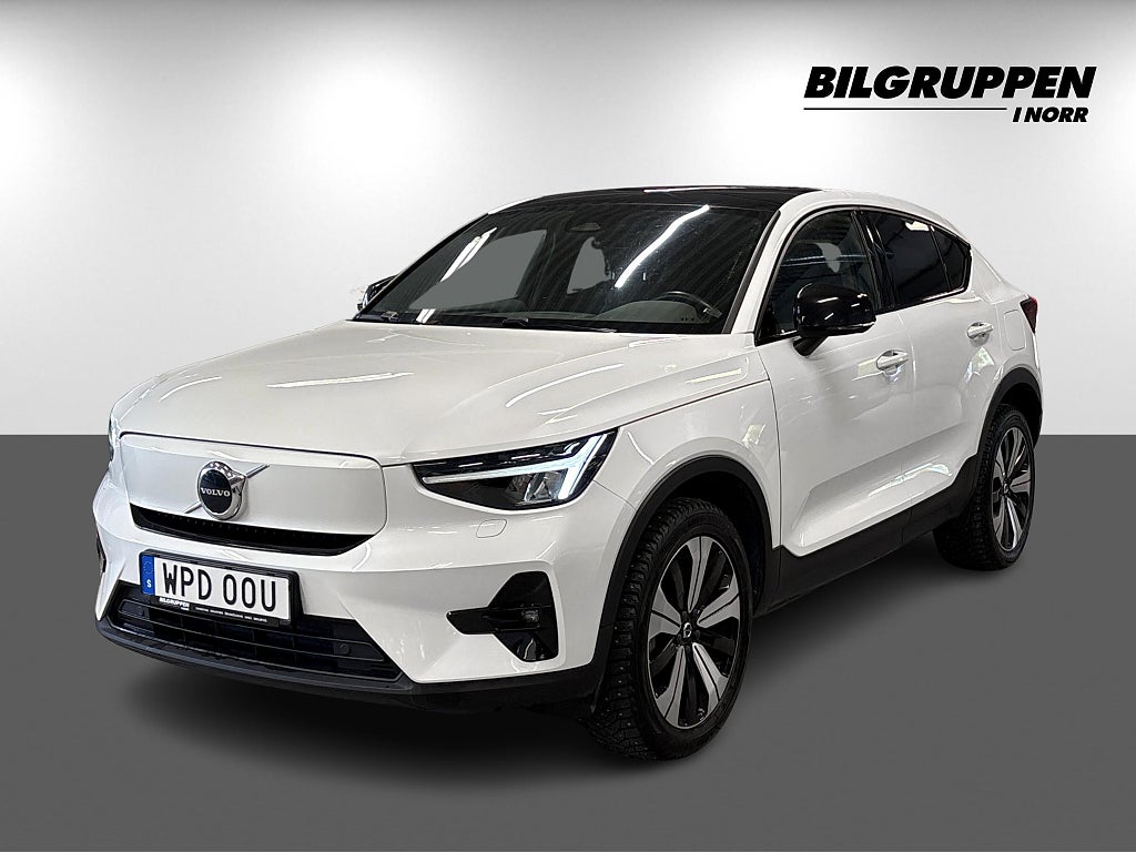 Volvo C40 Recharge Plus Edition (Vinterhjul, Pano)