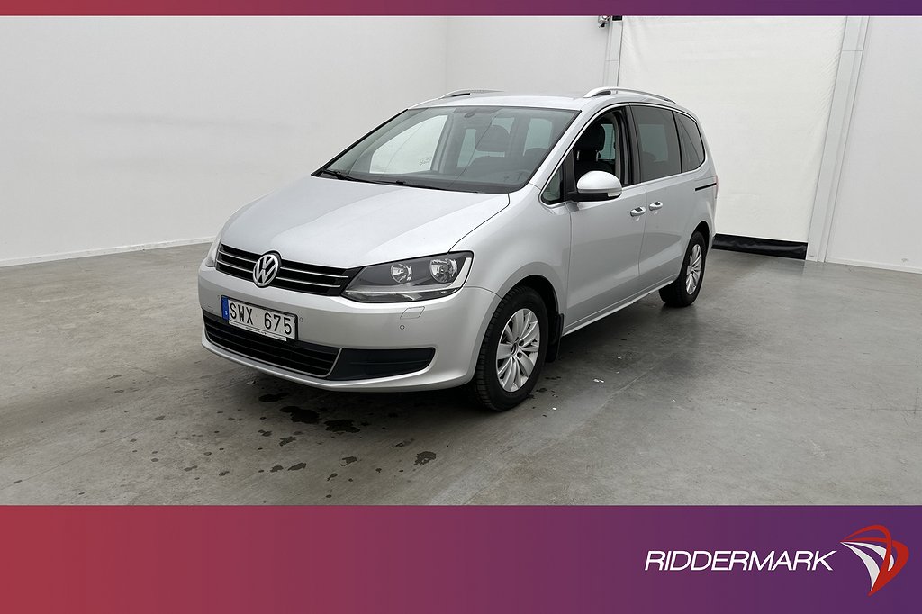 Volkswagen Sharan 2.0 TDI 140hk 7-Sits El-Dörrar Kamera