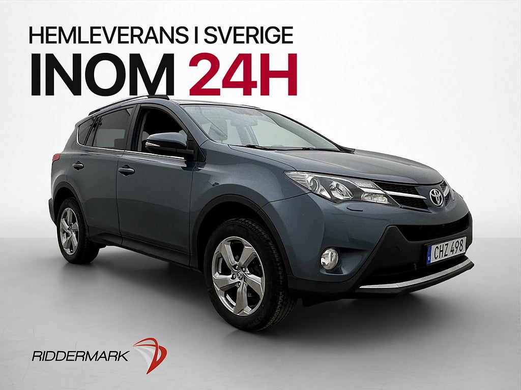 Toyota RAV4 2.0 Dual VVT-i AWD Active Värmare Kamera Drag