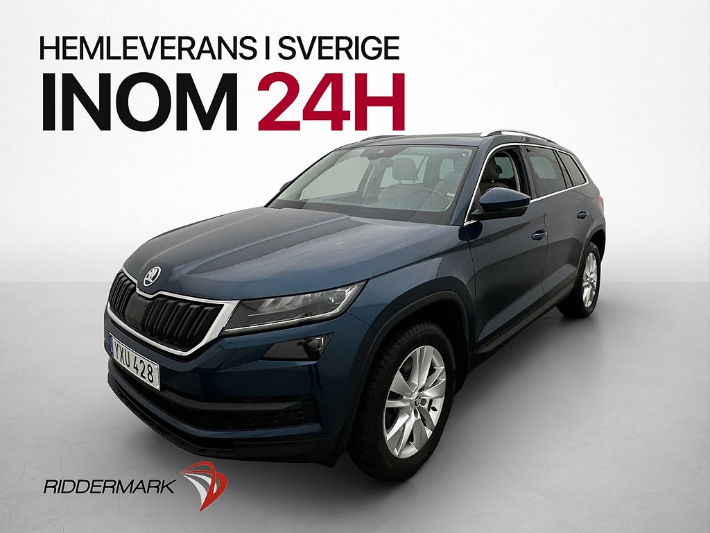 Skoda Kodiaq TDI 4x4 190hk 7-Sits Style Panorama Canton Drag