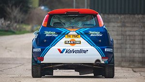 M-Sport Ford Y4 FMC debuterade under Akropolisrallyt, och Colin McRae vann med bilen. Foto: Silverstone Auctions