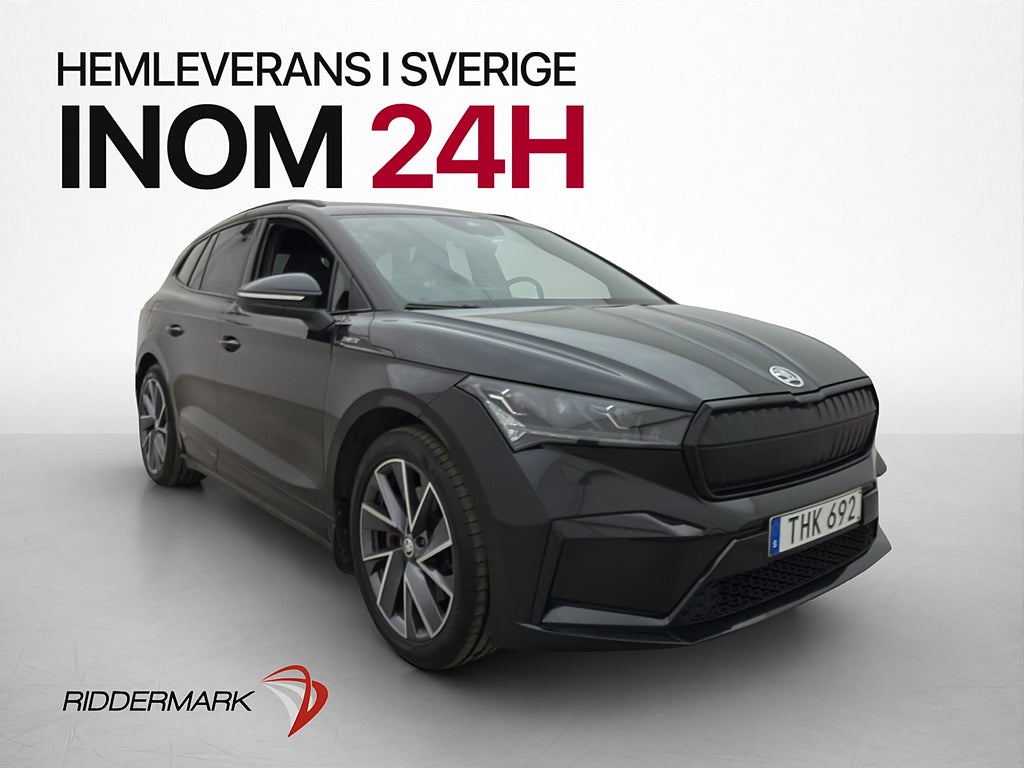 Skoda Enyaq 80 204hk Sportline Värmare Drag Kamera CarPlay