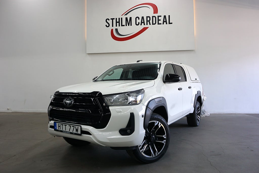 Toyota Hilux Dubbelhytt 2.4 AWD Kåpa Läder D.Krok, MOMS