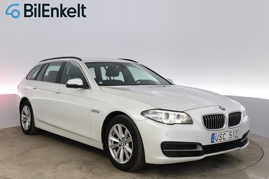 BMW 520d Touring Drag Rattvärme Skinnklädsel