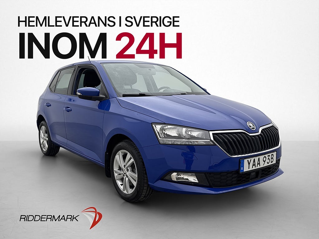 Skoda Fabia 1.0 TSI 110hk Farthållare Bluetooth 1 Brukare