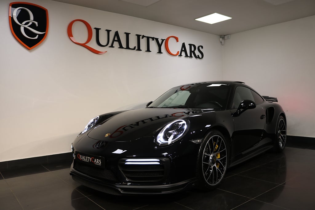 Porsche 911 Turbo S 991.2 PDK / 1 ägare / Sv-såld /  Moshammer / PCCB