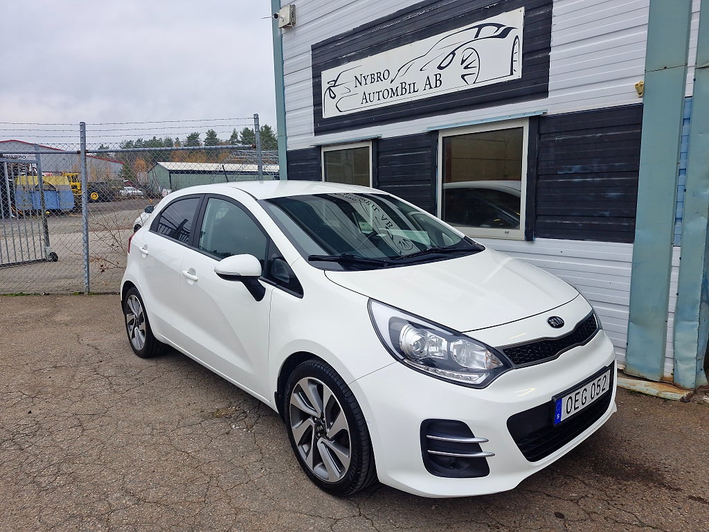 Kia Rio 5-dörrar 1.2 CVVT GLS Euro 5&Euro6&Navi&Servad