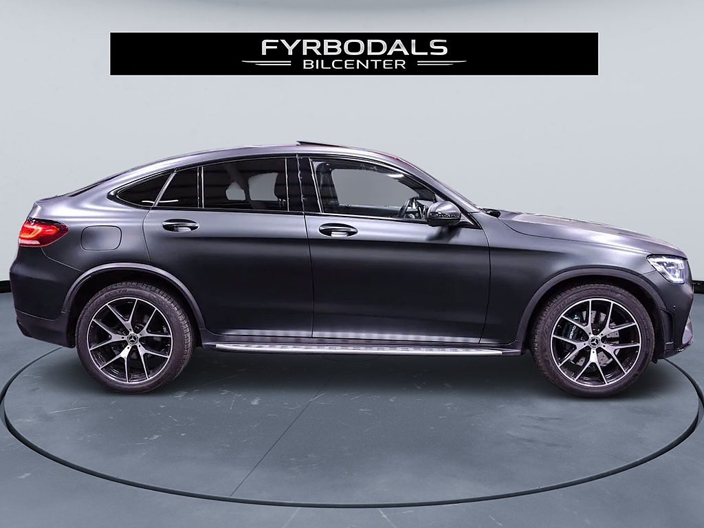 Mercedes-Benz GLC 300 d 300d 245hk 4MATIC Coupe AMG Svensksåld 2020, bild 5