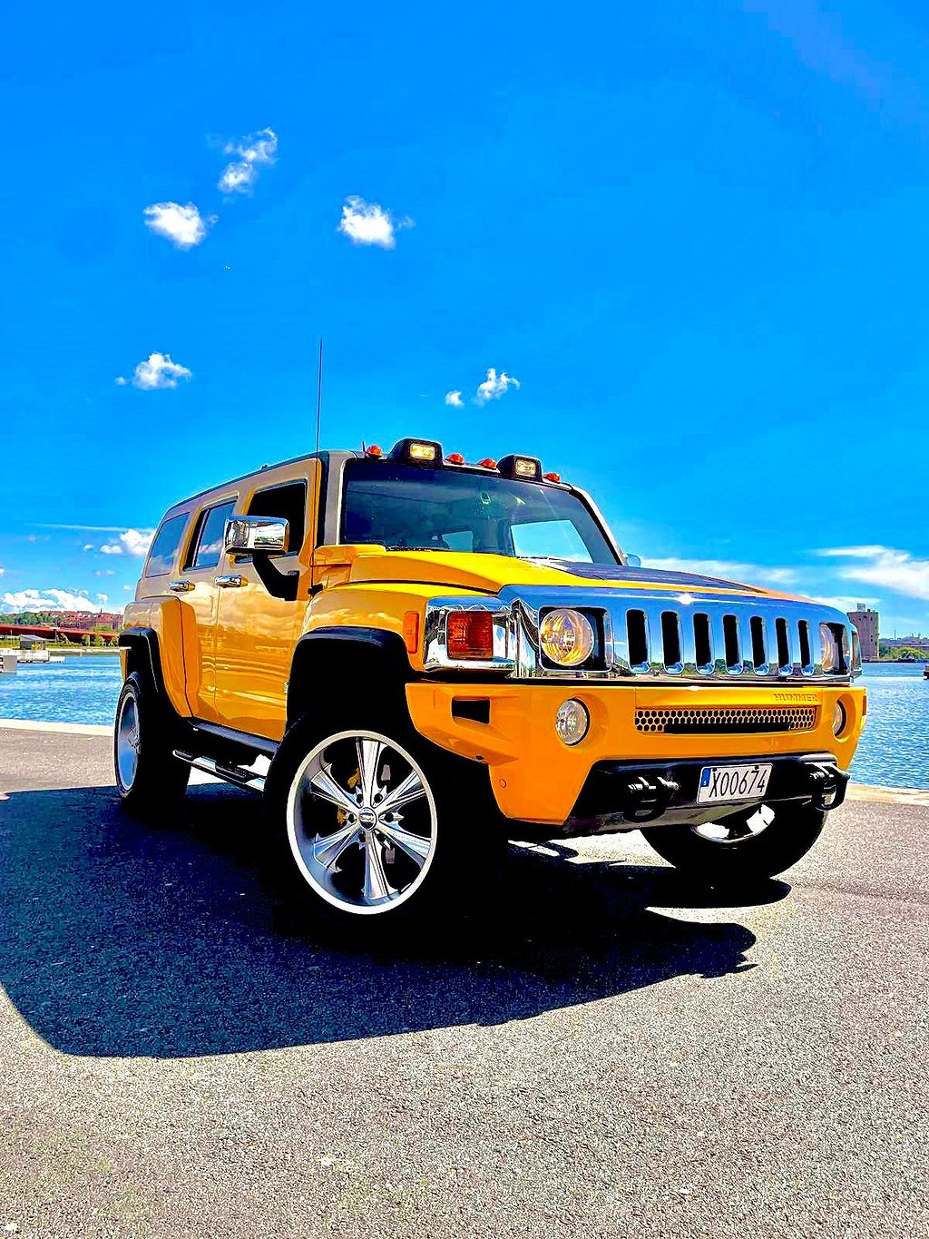 Hummer H3 3.5 V6 Automat Taklucka Drag Helskinn Unik