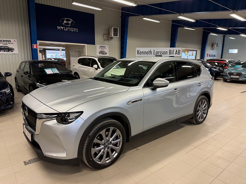 Mazda CX-60 PHEV AWD Exclusive-line/ Driver Ass / läder 2321mil! 