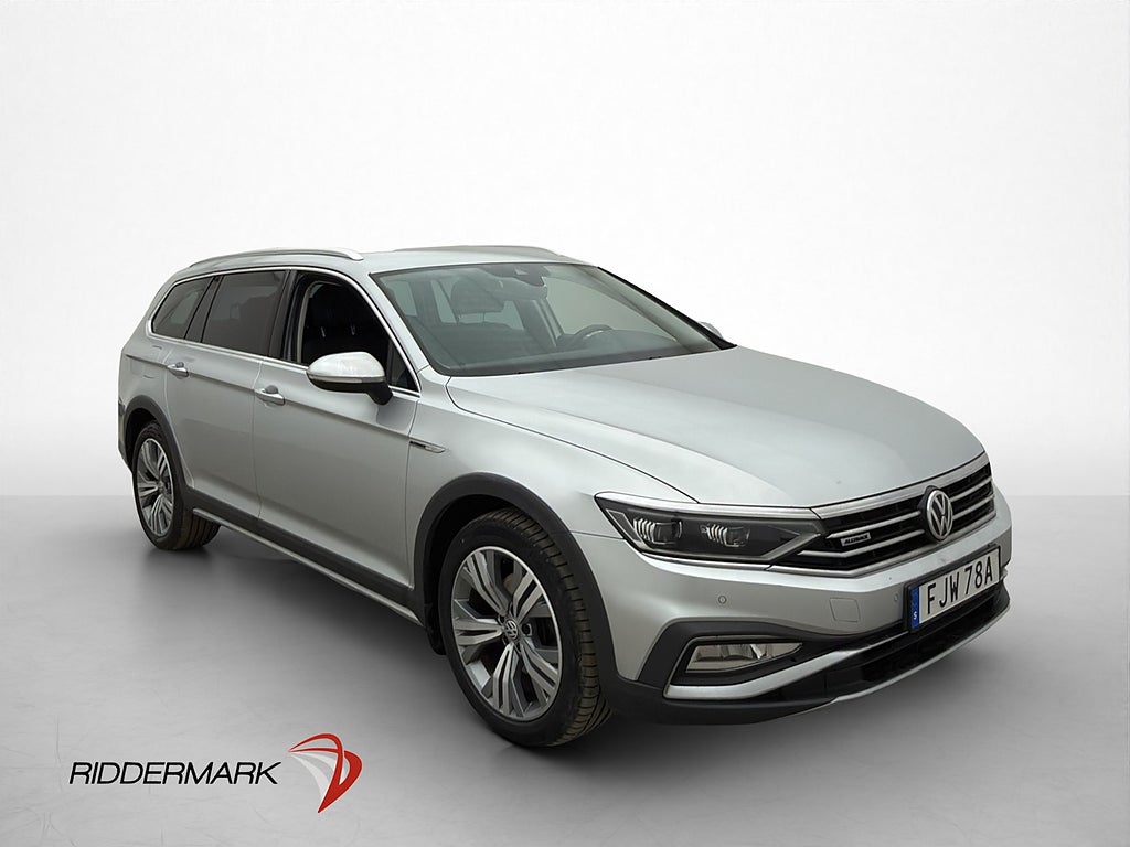 Volkswagen Passat Alltrack 4M Värmare Kamera Halvskinn Drag
