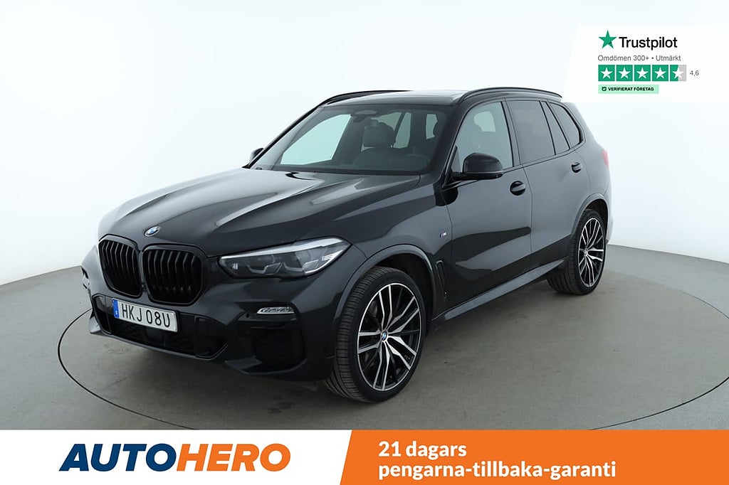 BMW X5 M Sport / 360, HUD, Pano, Värmare, H/K, 7-Sits