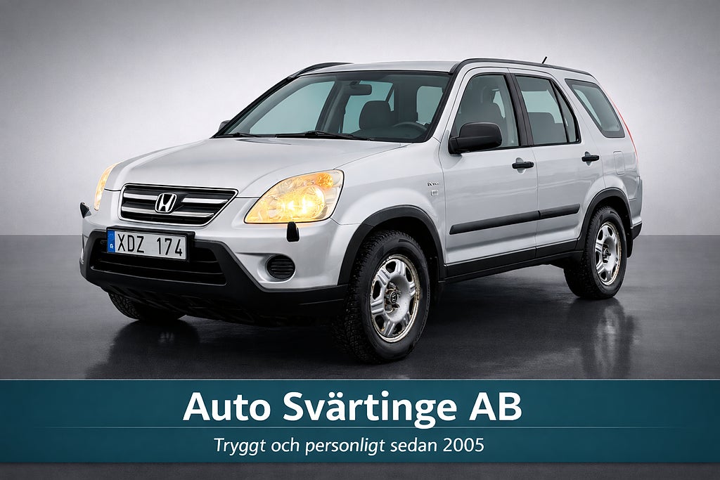 Honda CR-V "Evighetsmaskin" 2.0 4WD Euro 4 (Drag, Nya dubbdäck)