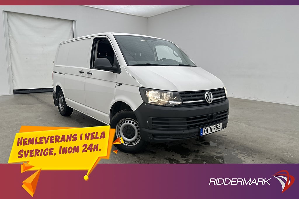 Volkswagen Transporter 2.0TDI Värmare PDC Drag CARPLAY Moms