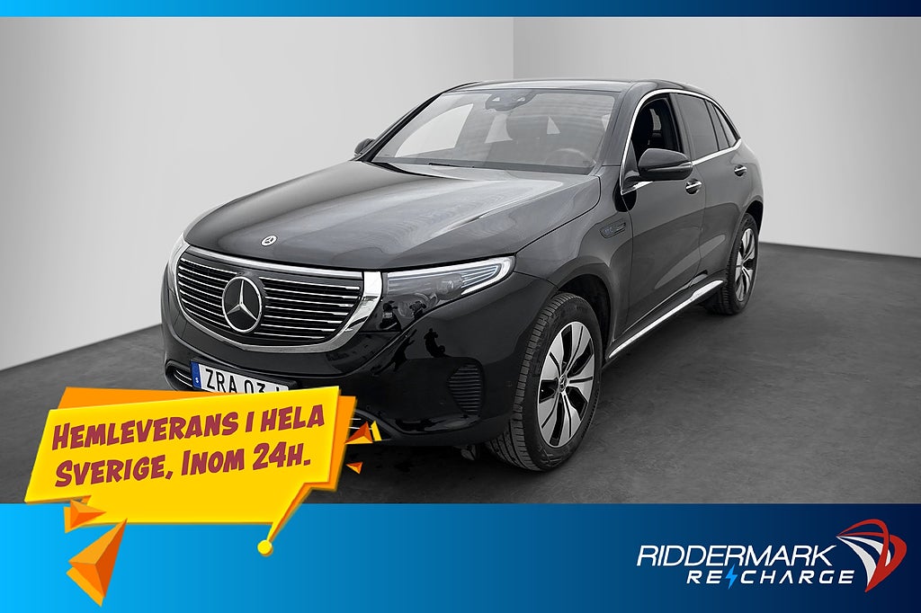 Mercedes-Benz EQC 400 4M Kamera Värmare Widescreen Navi MOMS