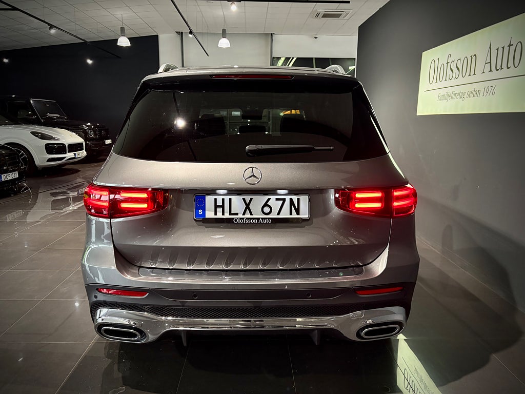 Mercedes-Benz GLB 220 d 4MATIC AMG 7sits Glastak Vinterpaket Drag Elstol - bild 18