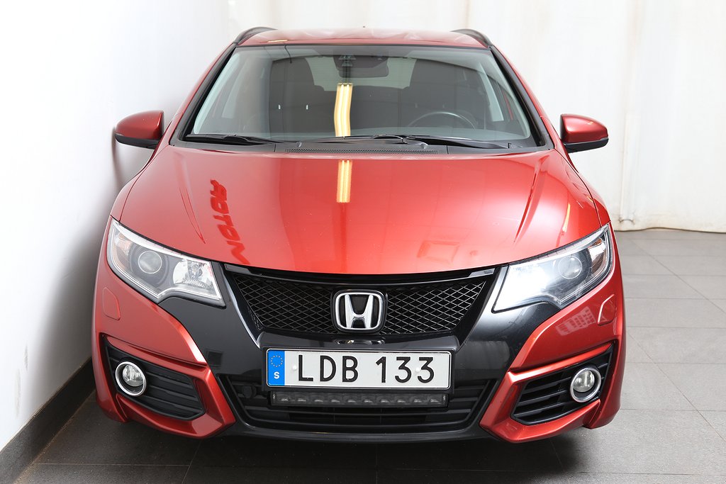 Honda Civic 1,6 i-DTEC Elegance Tourer Motorv Drag Extraljus 2015