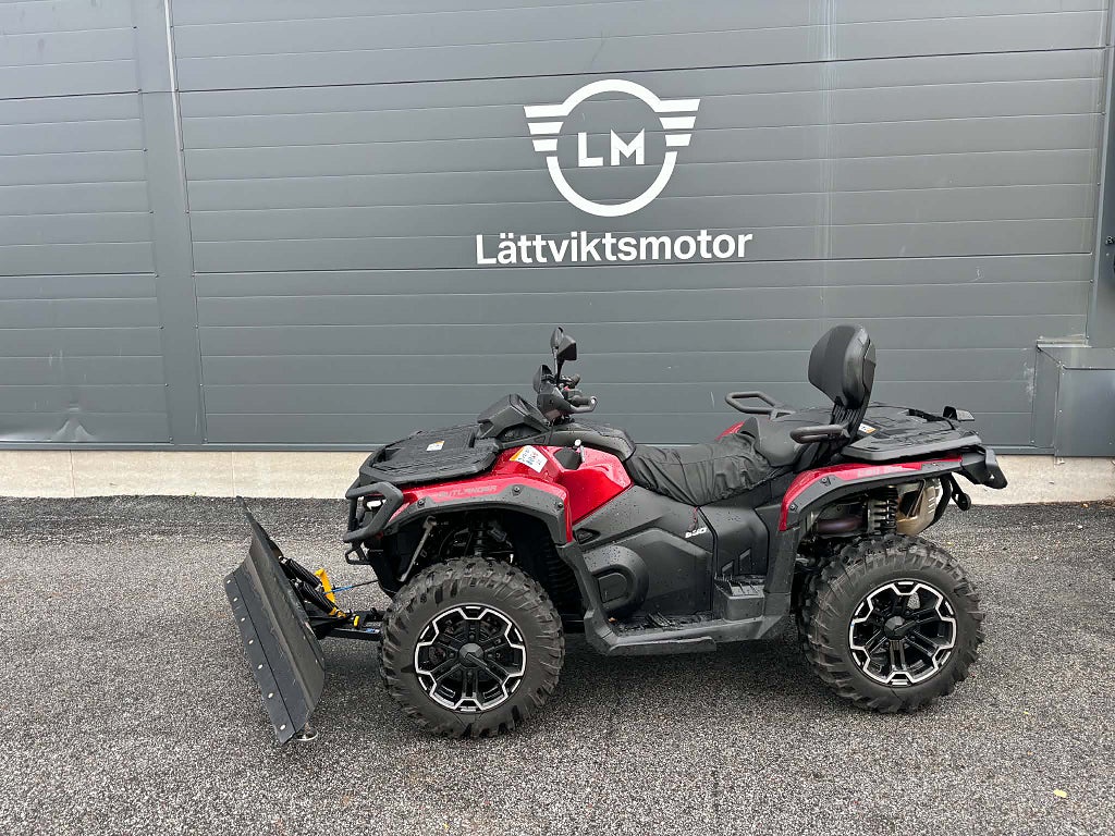 Can-Am OUTLANDER MAX XT 850 ABS, SERVO, PLOG  BEGAGNAD 