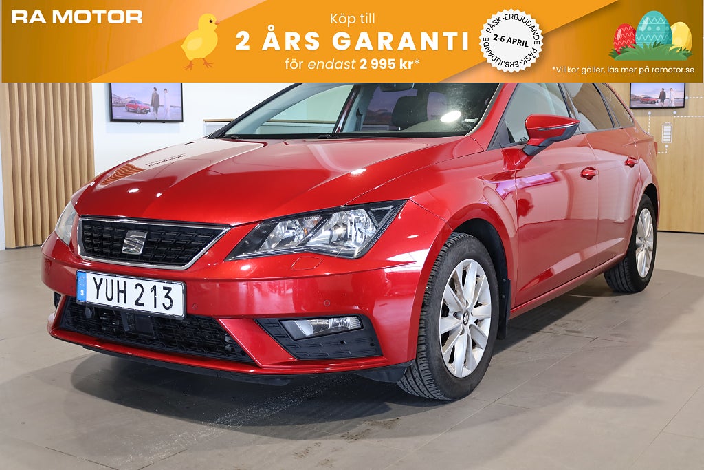 Seat Leon ST 1.6 TDI Style Drag M-Värme PDC Blåtand 