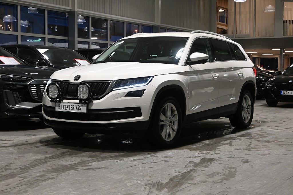 Skoda Kodiaq TDI 190hk 4x4 Business Drag Värmare Läder 
